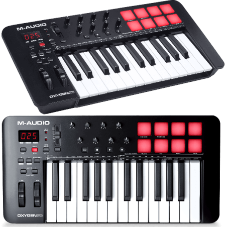 Claviers maîtres M-Audio OXYGEN25V