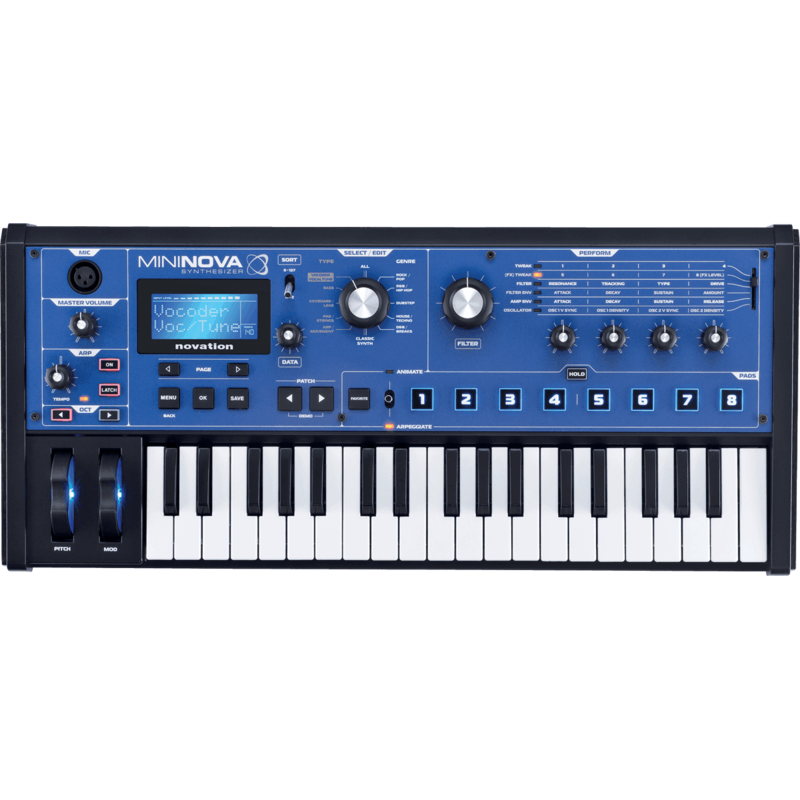 Synthétiseurs Novation MININOVA