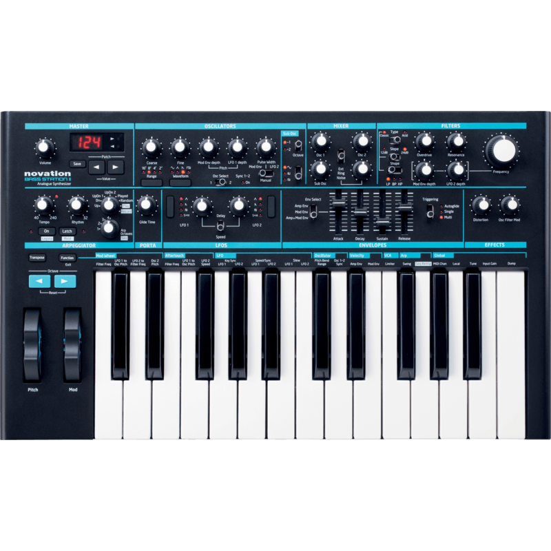 Synthétiseurs Novation BASS-STATION-II