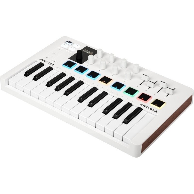 Clavier maître Arturia  MINILAB3-WH   MiniLab MK3 blanc