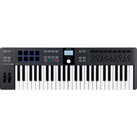 Clavier maître Arturia ESSENTIAL3-49BK   Keylab Essential 3 49 touches noir