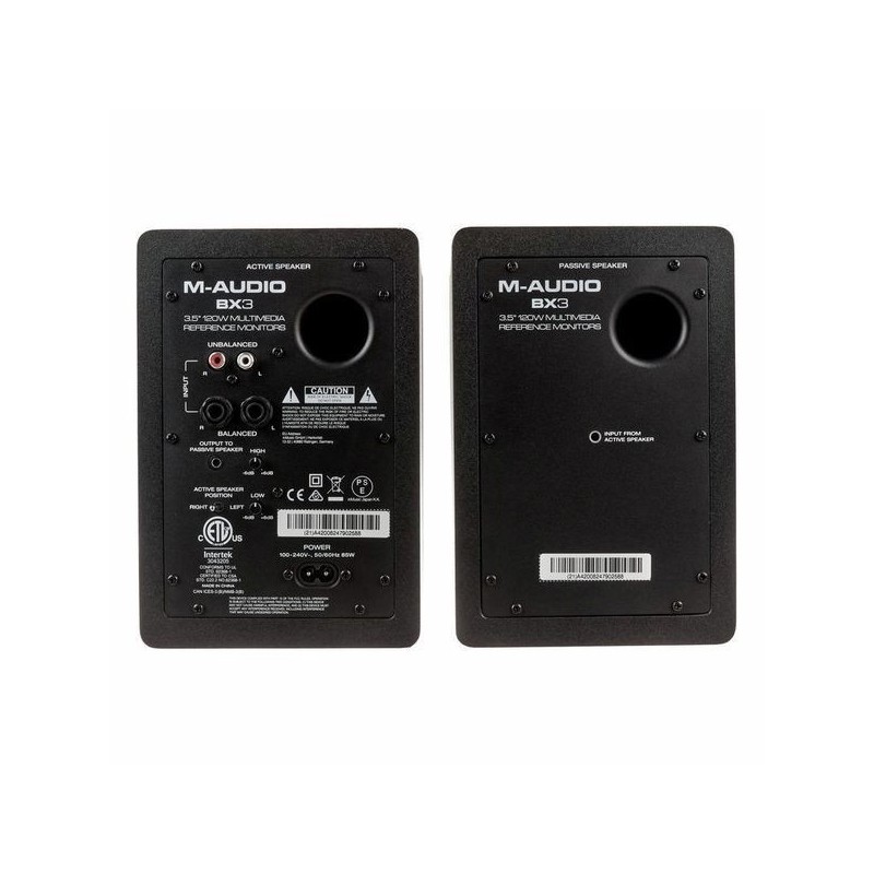 Enceintes de Monitoring M-Audio BX3D3